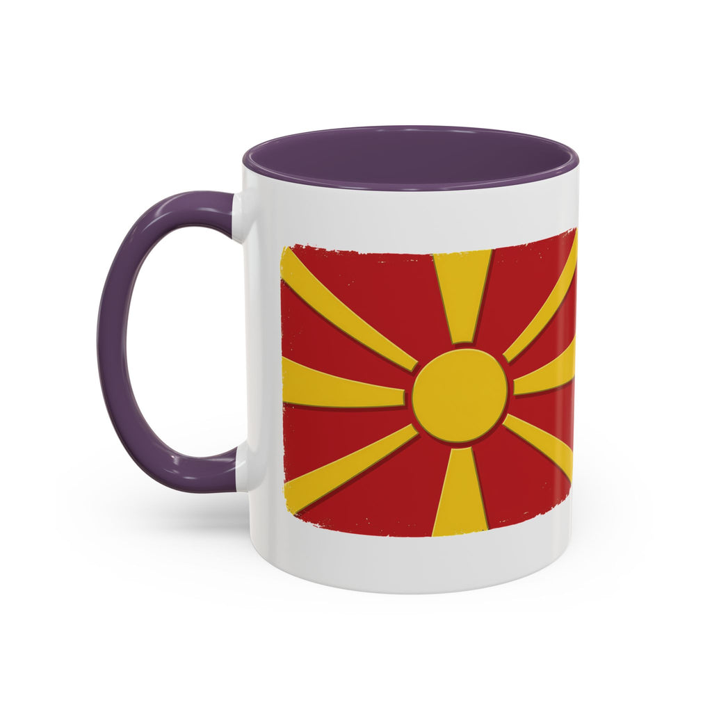 Macedonian Pride Coffee Mug – "Roots Run Deep" Accent Mug