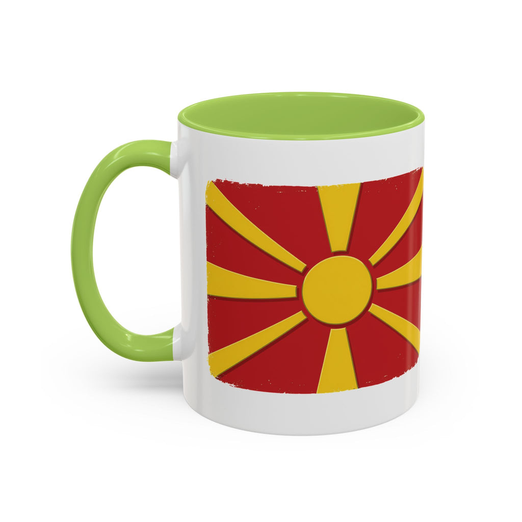 Macedonian Pride Coffee Mug – "Roots Run Deep" Accent Mug