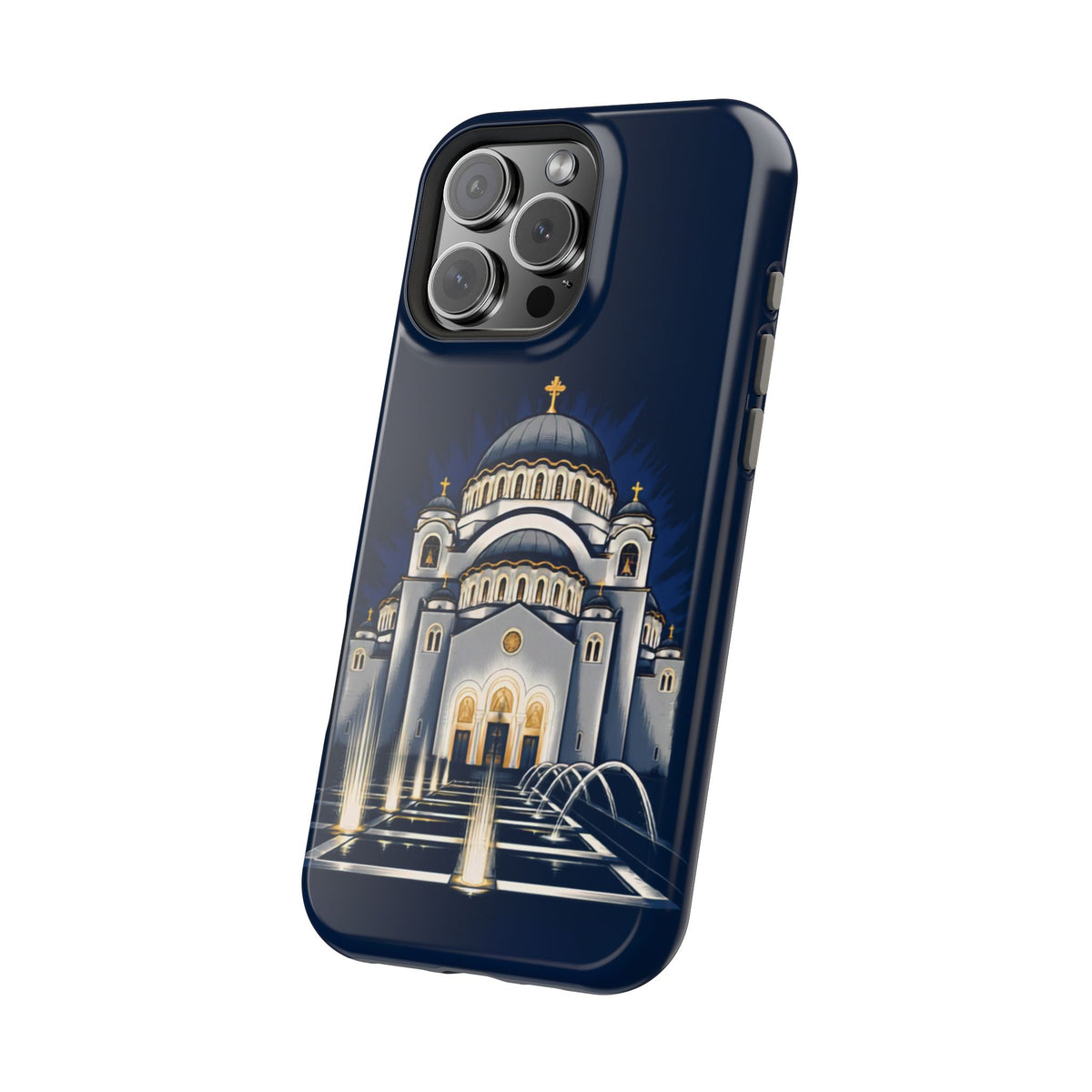 St Sava Cathedral Belgrade Phone Case — Magnetic Impact-Resistant Phone Cover