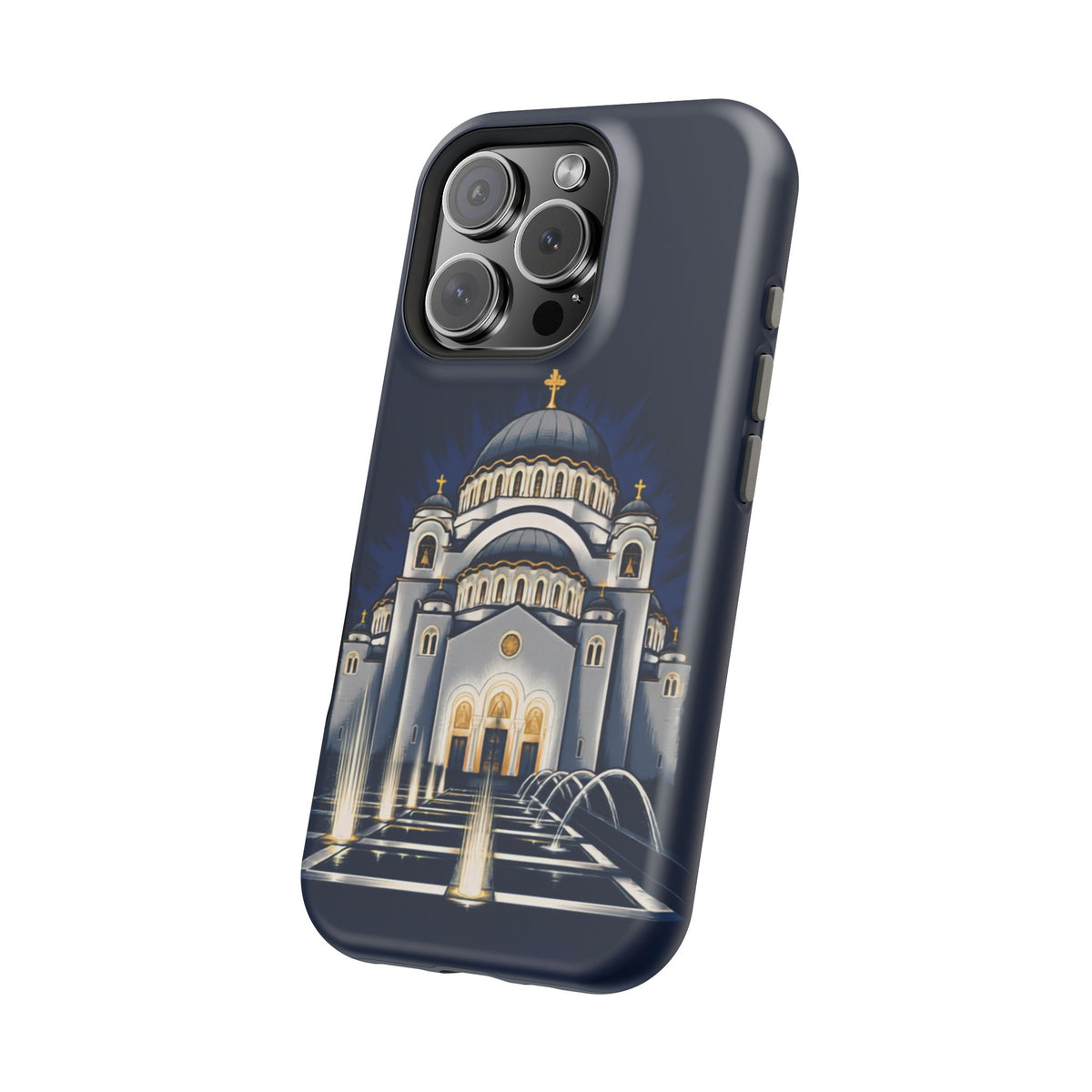 St Sava Cathedral Belgrade Phone Case — Magnetic Impact-Resistant Phone Cover