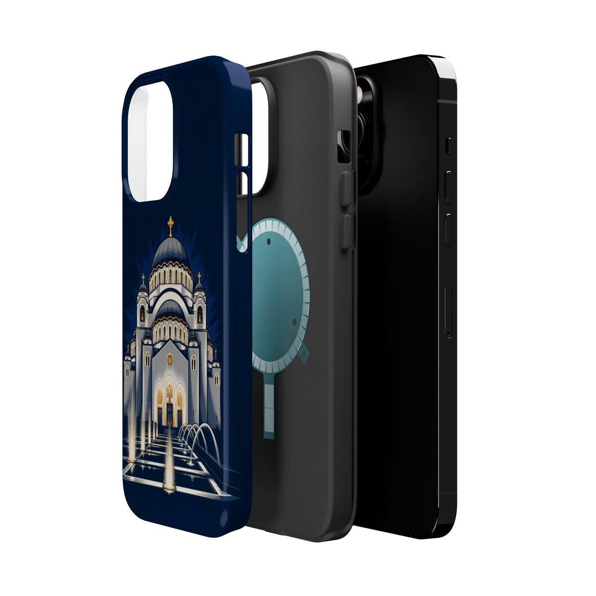 St Sava Cathedral Belgrade Phone Case — Magnetic Impact-Resistant Phone Cover
