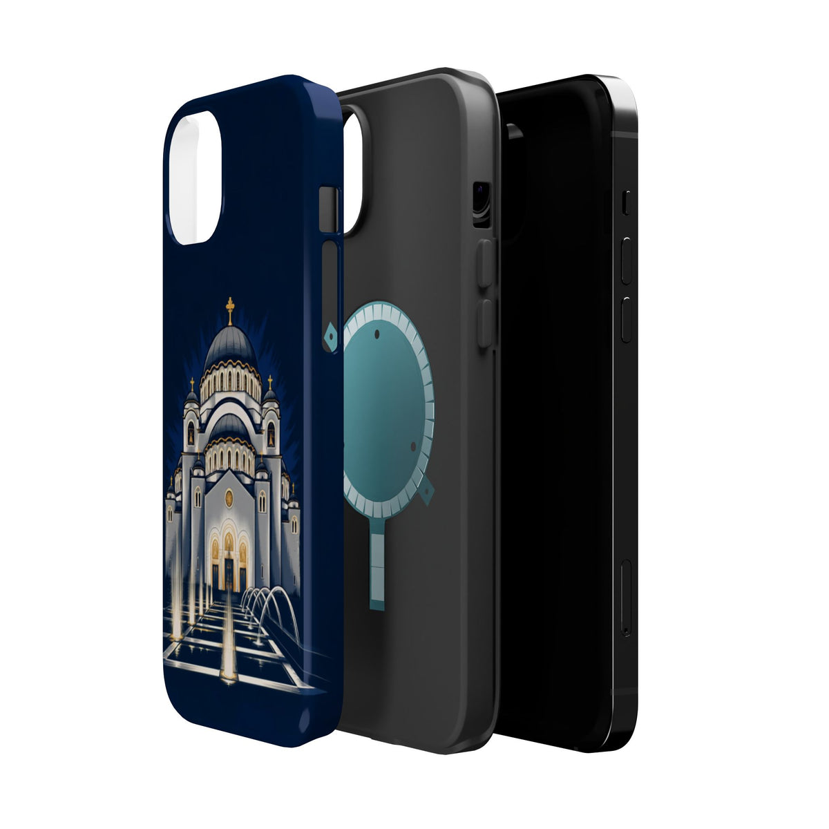 St Sava Cathedral Belgrade Phone Case — Magnetic Impact-Resistant Phone Cover