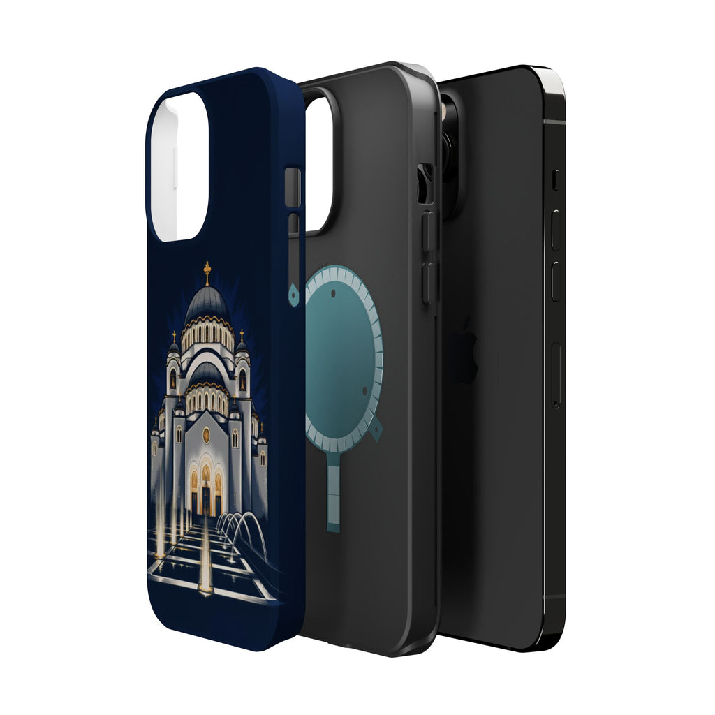 St Sava Cathedral Belgrade Phone Case — Magnetic Impact-Resistant Phone Cover