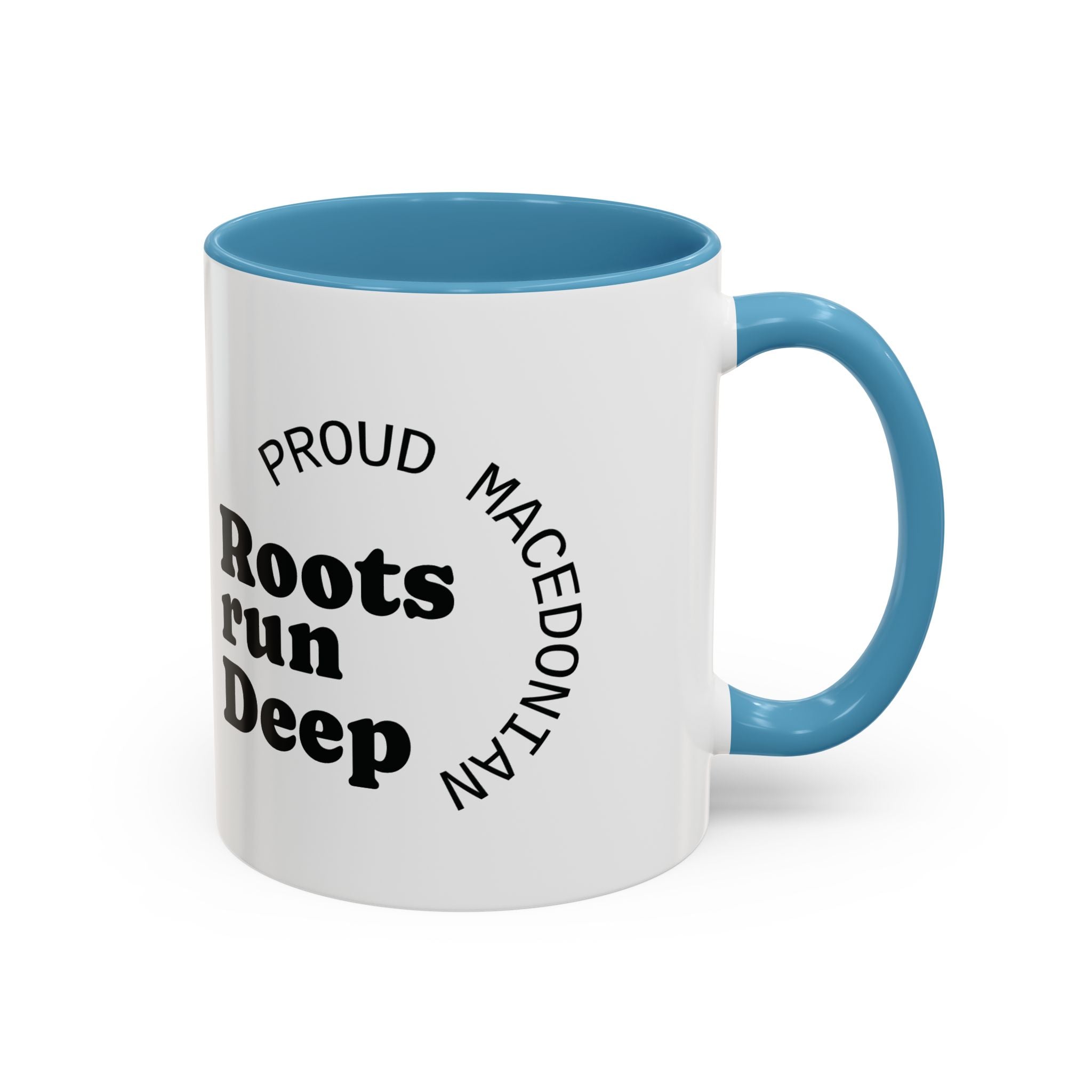 Macedonian Pride Coffee Mug – "Roots Run Deep" Accent Mug