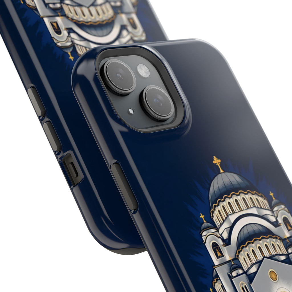 St Sava Cathedral Belgrade Phone Case — Magnetic Impact-Resistant Phone Cover
