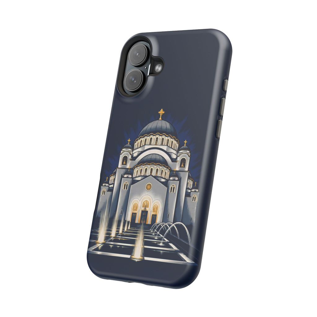 St Sava Cathedral Belgrade Phone Case — Magnetic Impact-Resistant Phone Cover