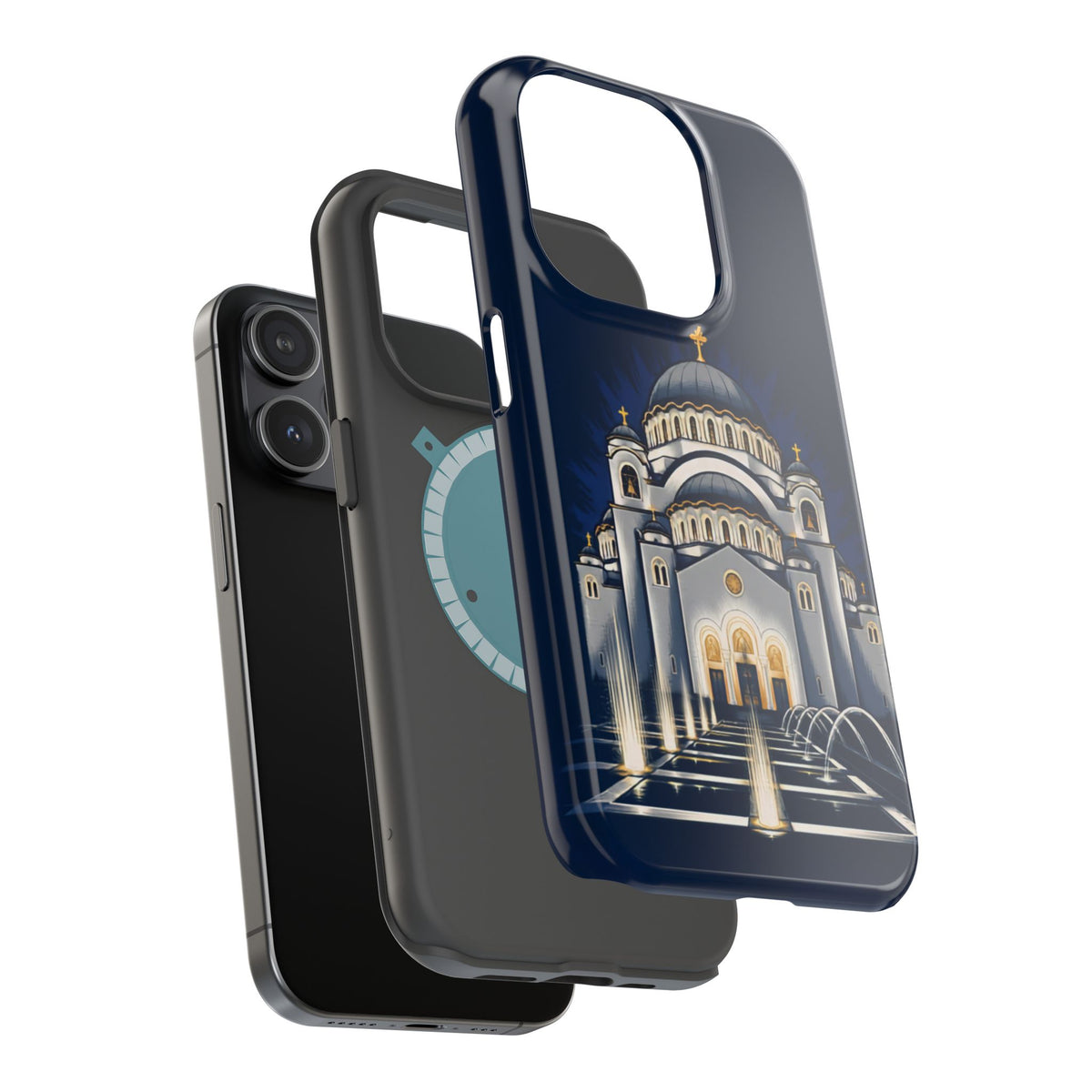 St Sava Cathedral Belgrade Phone Case — Magnetic Impact-Resistant Phone Cover