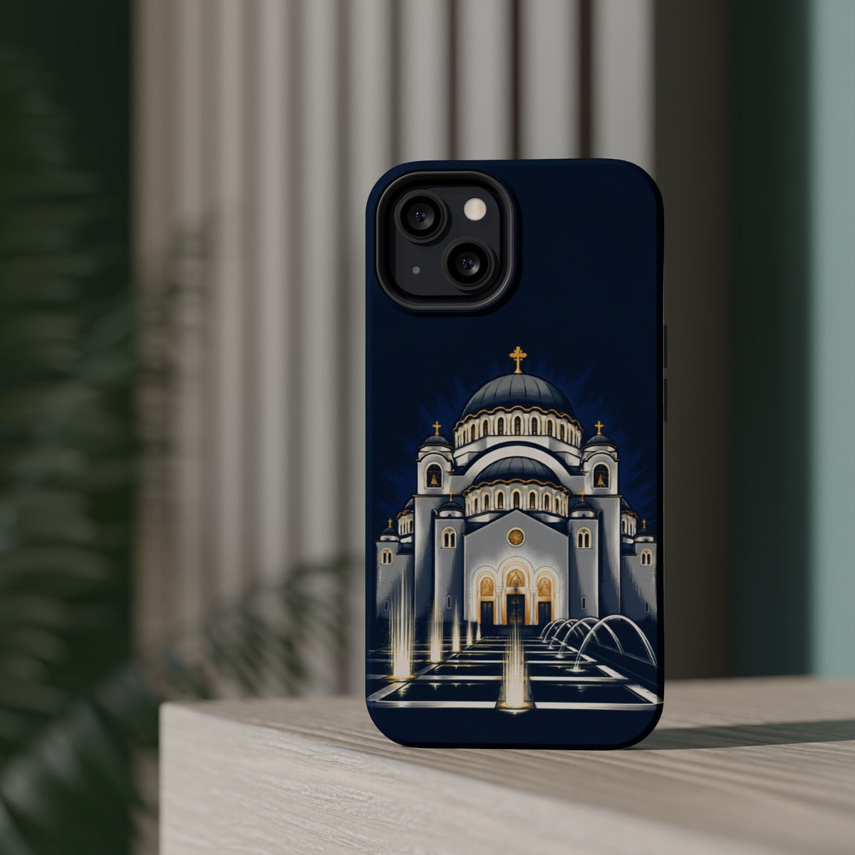 St Sava Cathedral Belgrade Phone Case — Magnetic Impact-Resistant Phone Cover