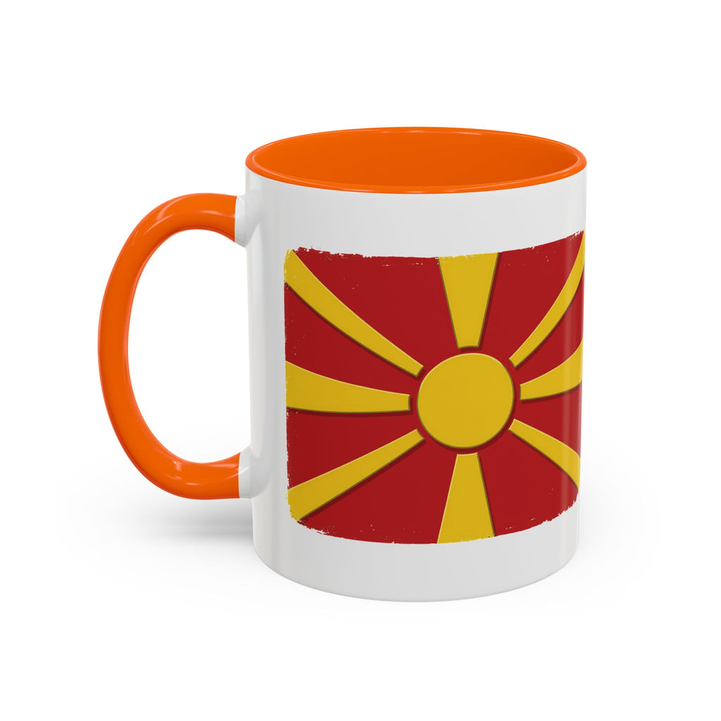 Macedonian Pride Coffee Mug – "Roots Run Deep" Accent Mug