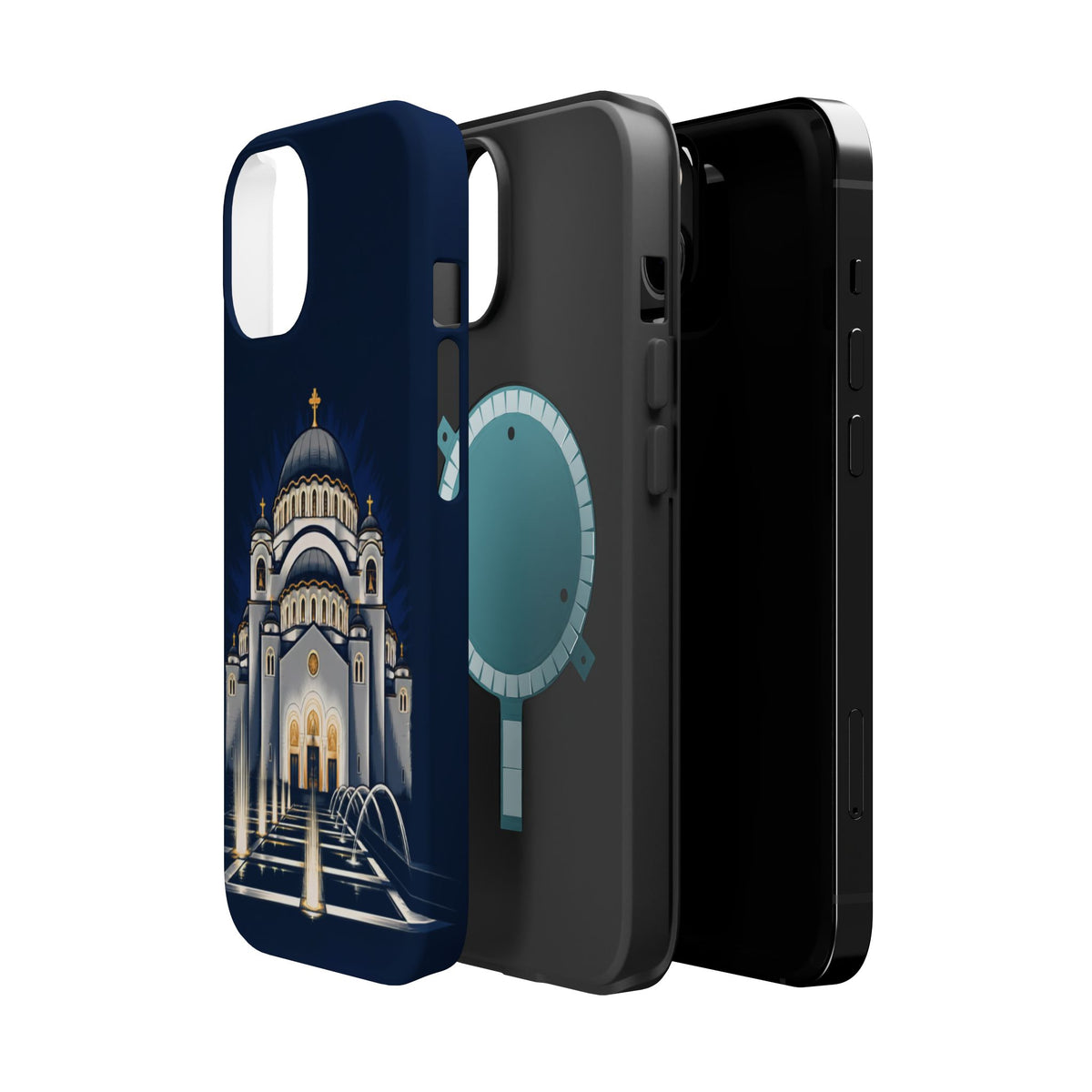 St Sava Cathedral Belgrade Phone Case — Magnetic Impact-Resistant Phone Cover