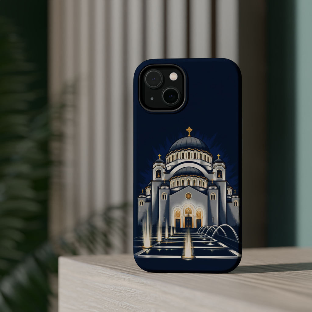 St Sava Cathedral Belgrade Phone Case — Magnetic Impact-Resistant Phone Cover