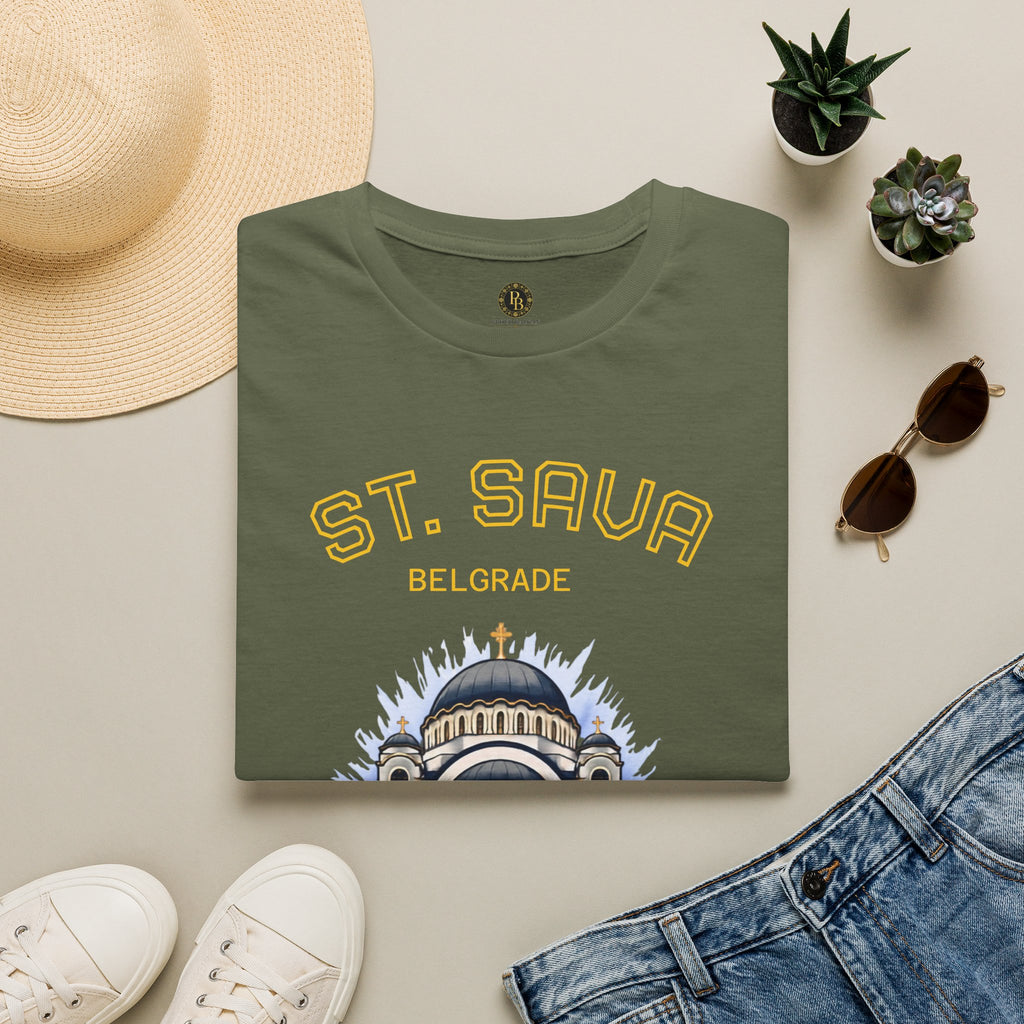 St. Sava Cathedral Belgrade T-Shirt | Serbian Landmark Tee