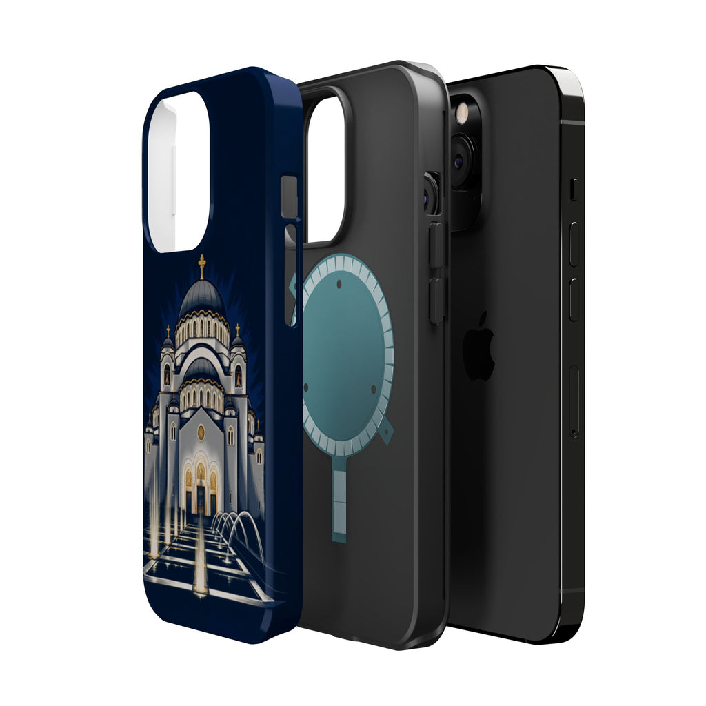 St Sava Cathedral Belgrade Phone Case — Magnetic Impact-Resistant Phone Cover