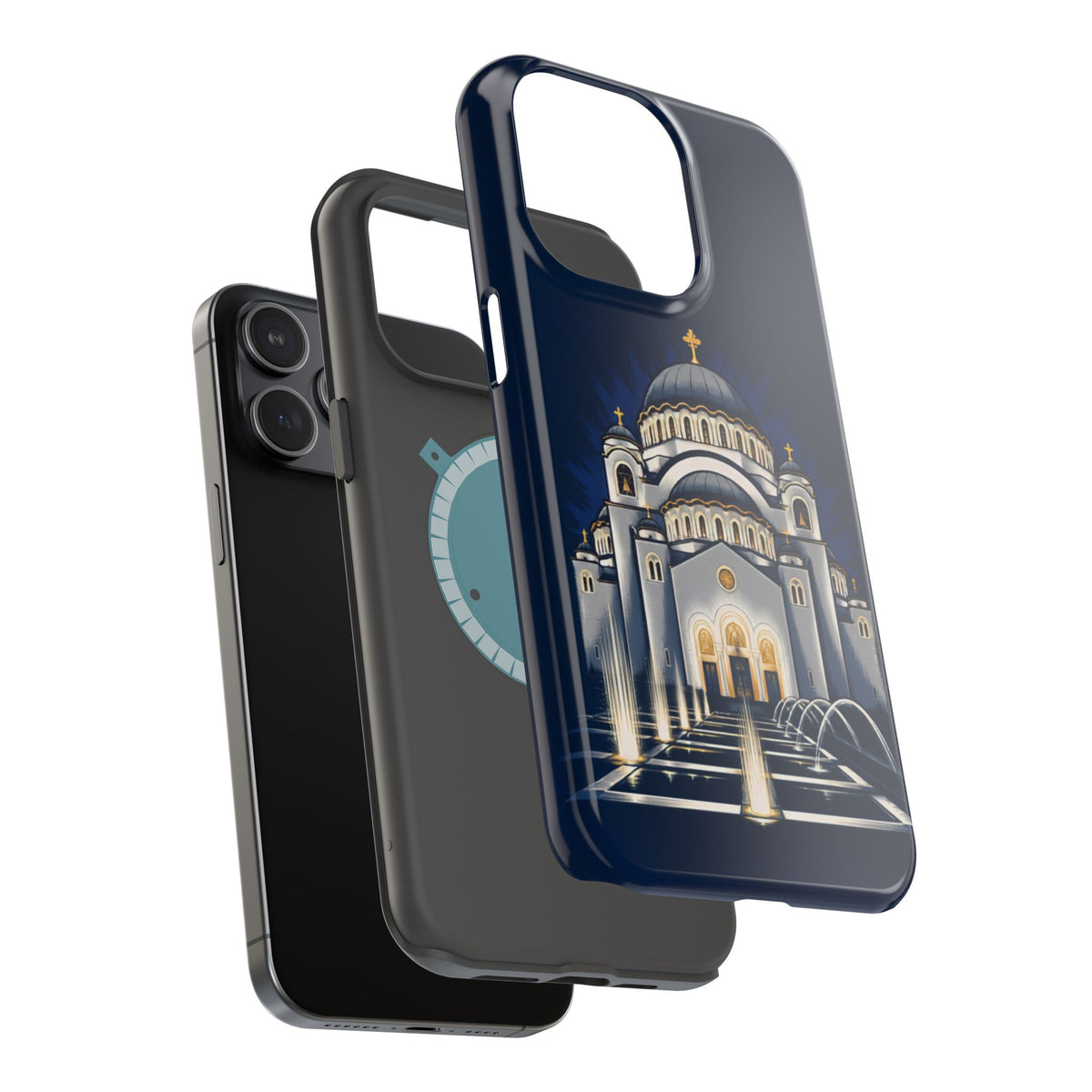 St Sava Cathedral Belgrade Phone Case — Magnetic Impact-Resistant Phone Cover