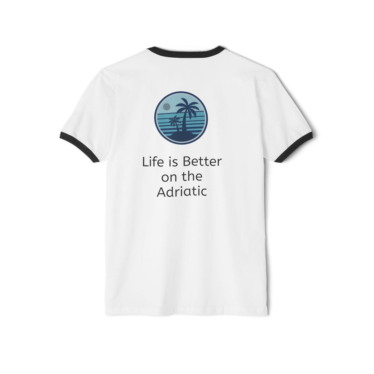 Balkan by Blood, Coastal by Nature Ringer T-Shirt