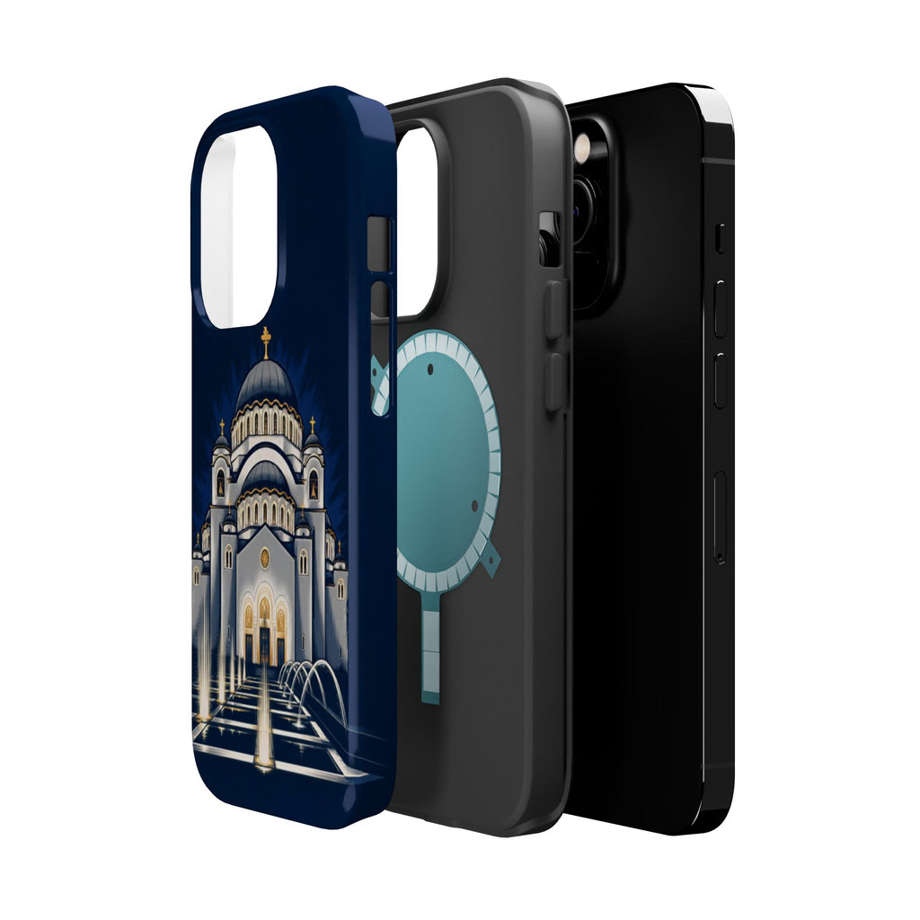 St Sava Cathedral Belgrade Phone Case — Magnetic Impact-Resistant Phone Cover