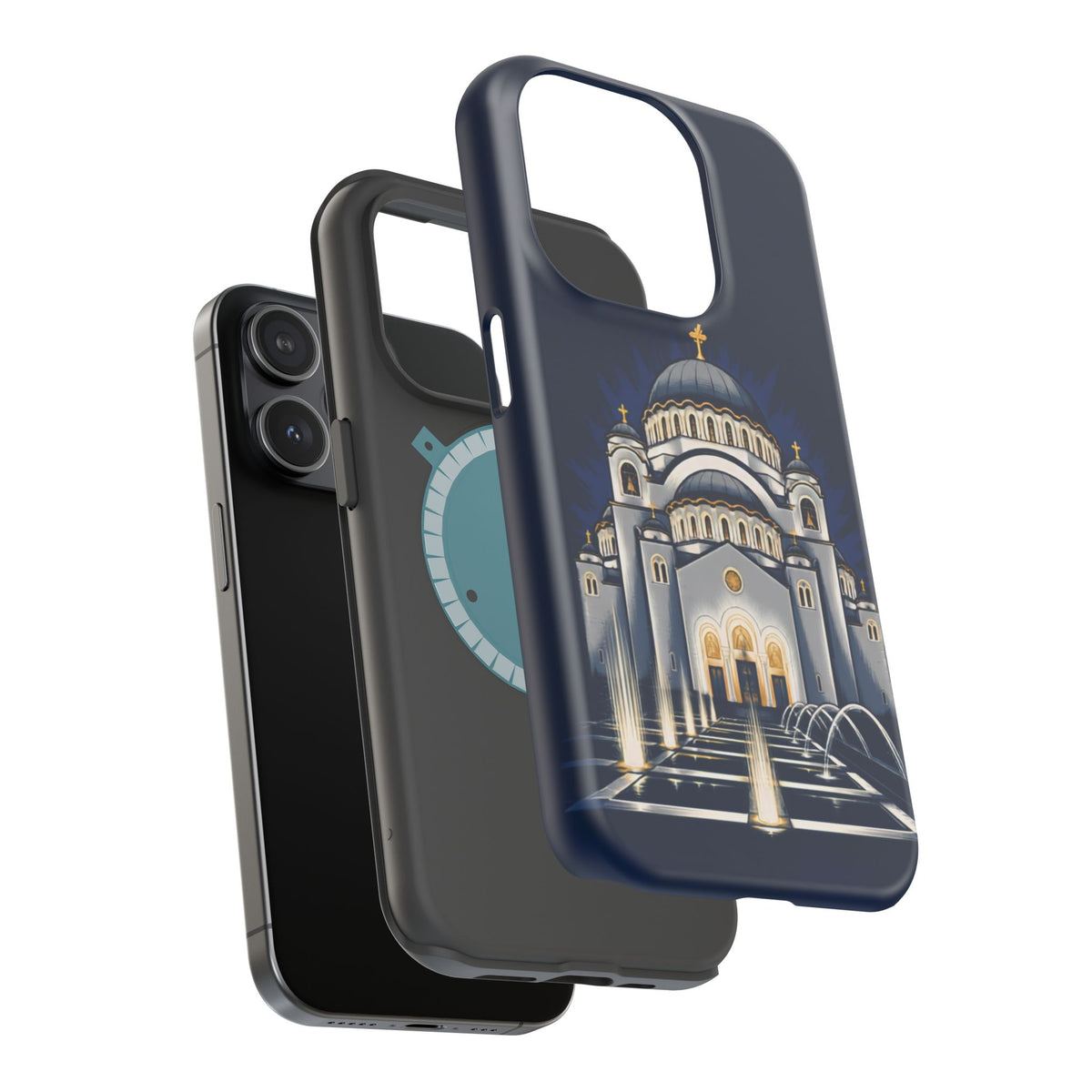 St Sava Cathedral Belgrade Phone Case — Magnetic Impact-Resistant Phone Cover
