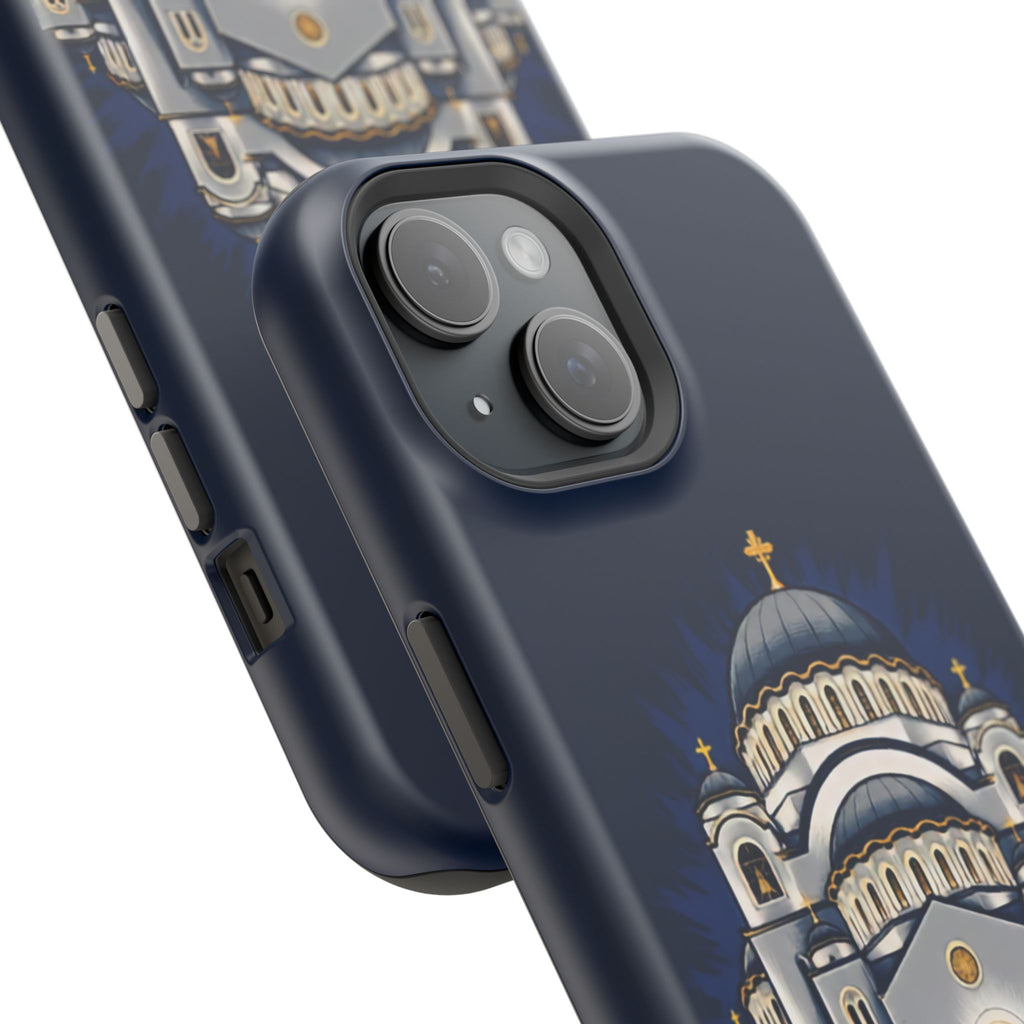 St Sava Cathedral Belgrade Phone Case — Magnetic Impact-Resistant Phone Cover