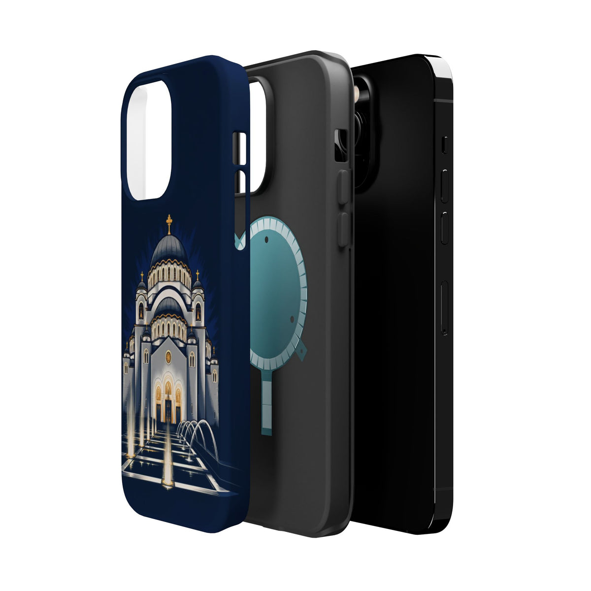 St Sava Cathedral Belgrade Phone Case — Magnetic Impact-Resistant Phone Cover