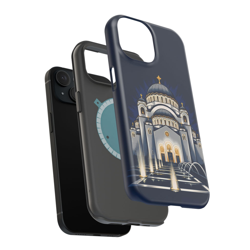 St Sava Cathedral Belgrade Phone Case — Magnetic Impact-Resistant Phone Cover