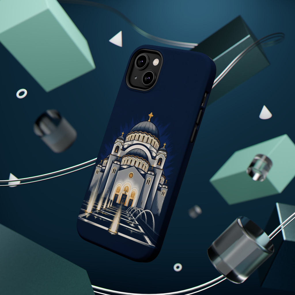 St Sava Cathedral Belgrade Phone Case — Magnetic Impact-Resistant Phone Cover