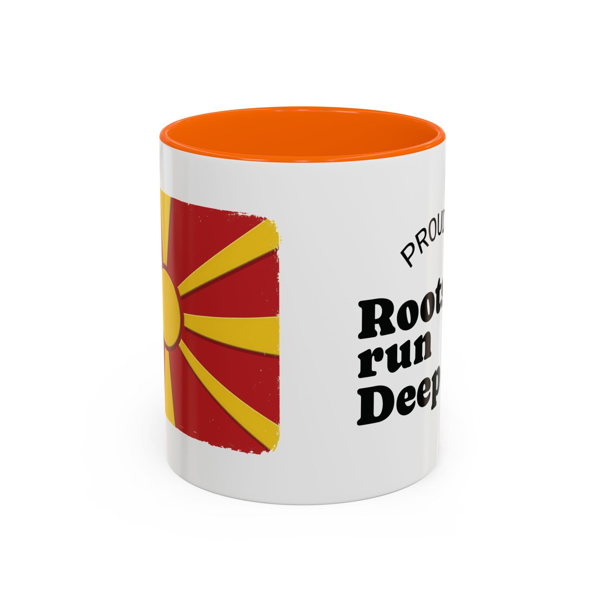 Macedonian Pride Coffee Mug – "Roots Run Deep" Accent Mug