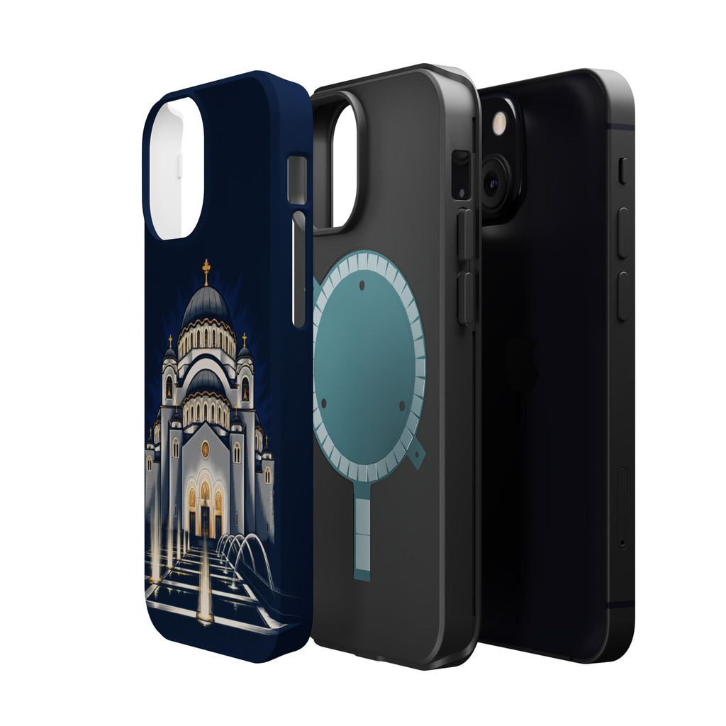 St Sava Cathedral Belgrade Phone Case — Magnetic Impact-Resistant Phone Cover