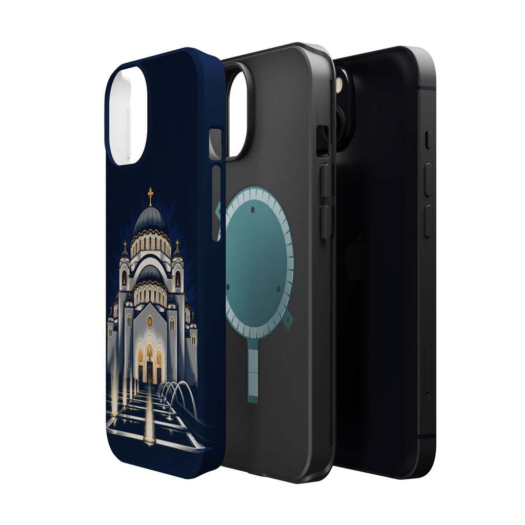 St Sava Cathedral Belgrade Phone Case — Magnetic Impact-Resistant Phone Cover