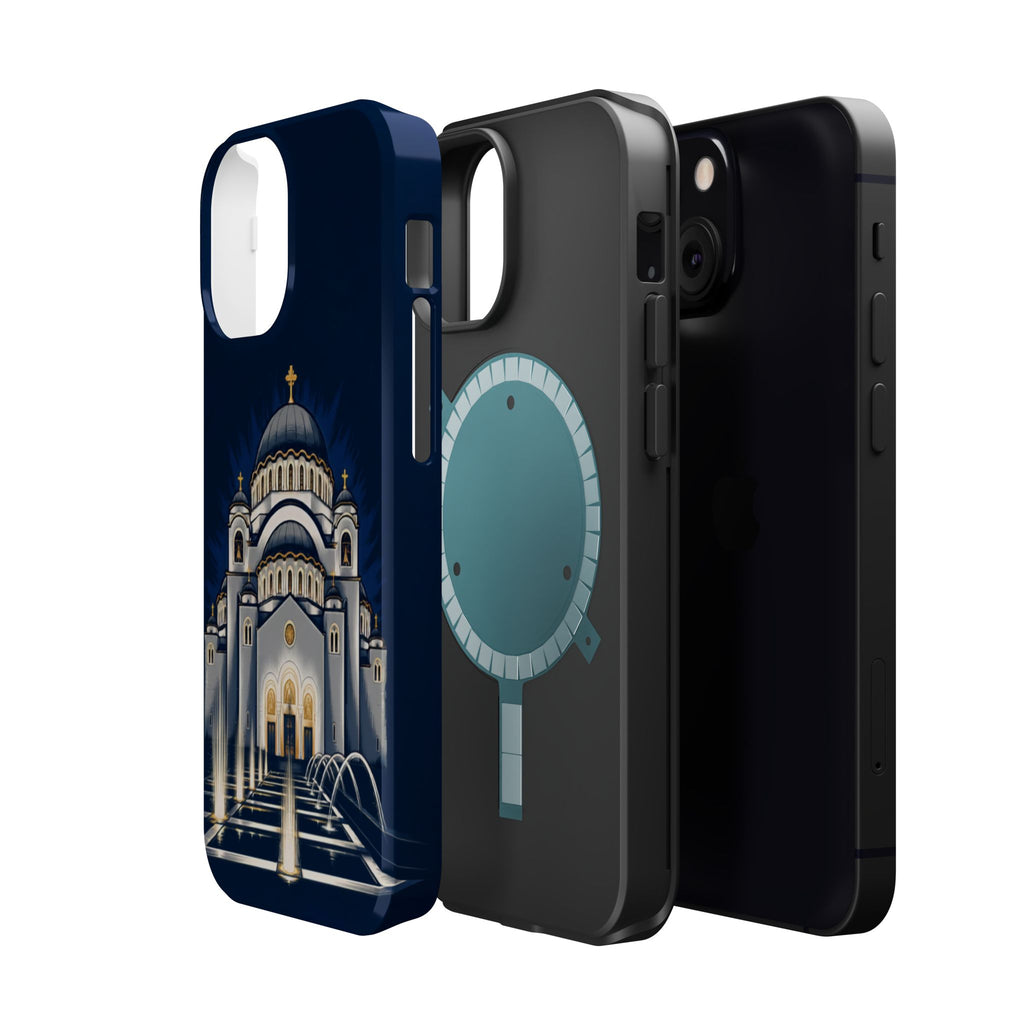 St Sava Cathedral Belgrade Phone Case — Magnetic Impact-Resistant Phone Cover