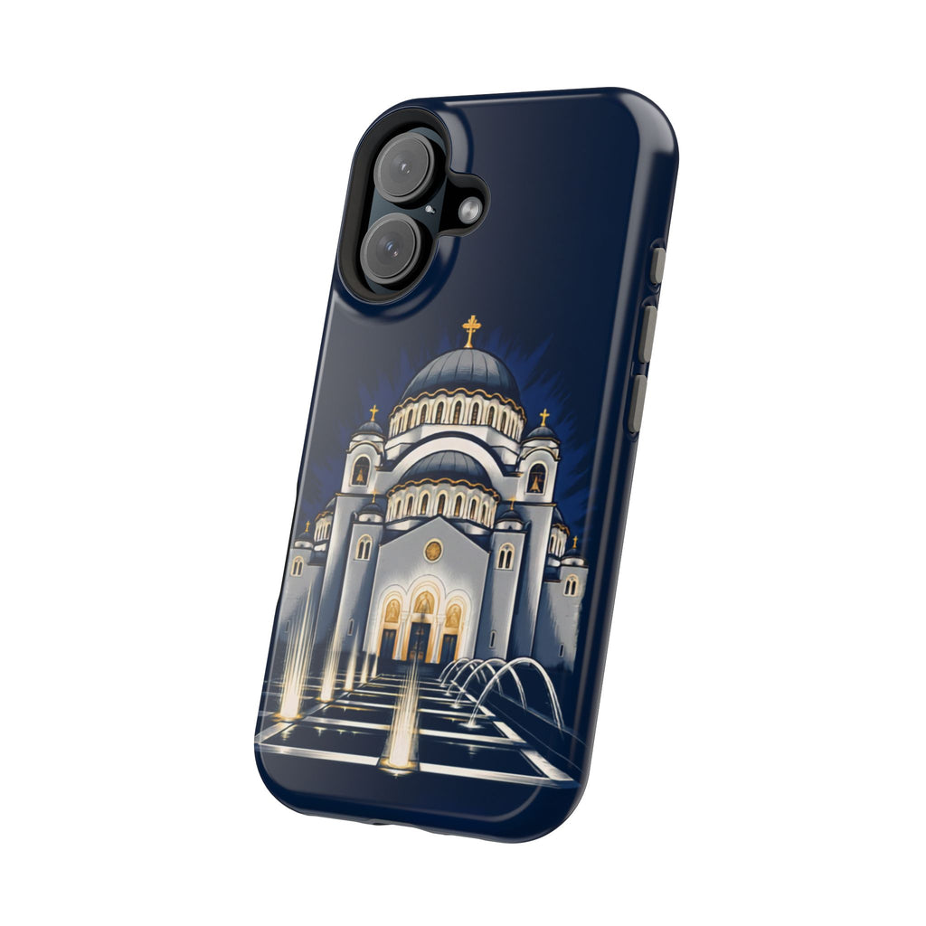 St Sava Cathedral Belgrade Phone Case — Magnetic Impact-Resistant Phone Cover