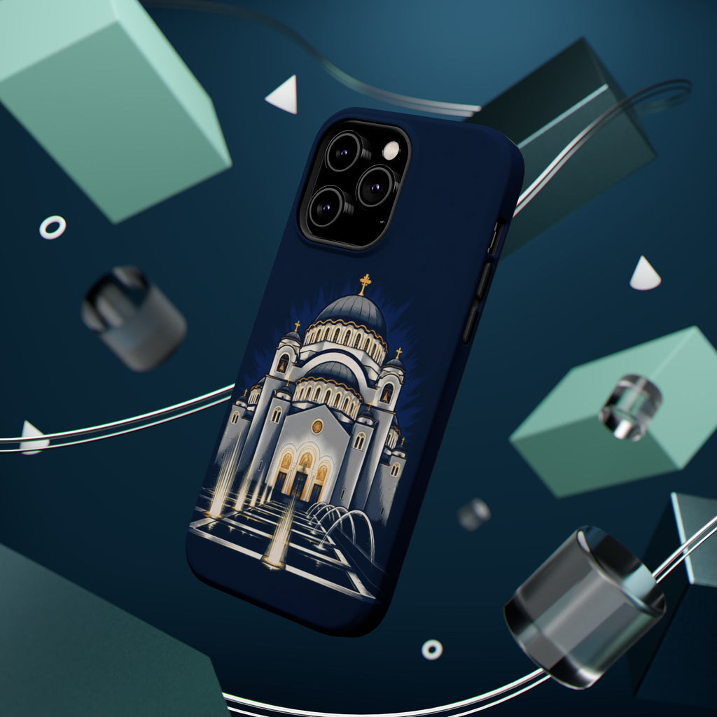 St Sava Cathedral Belgrade Phone Case — Magnetic Impact-Resistant Phone Cover