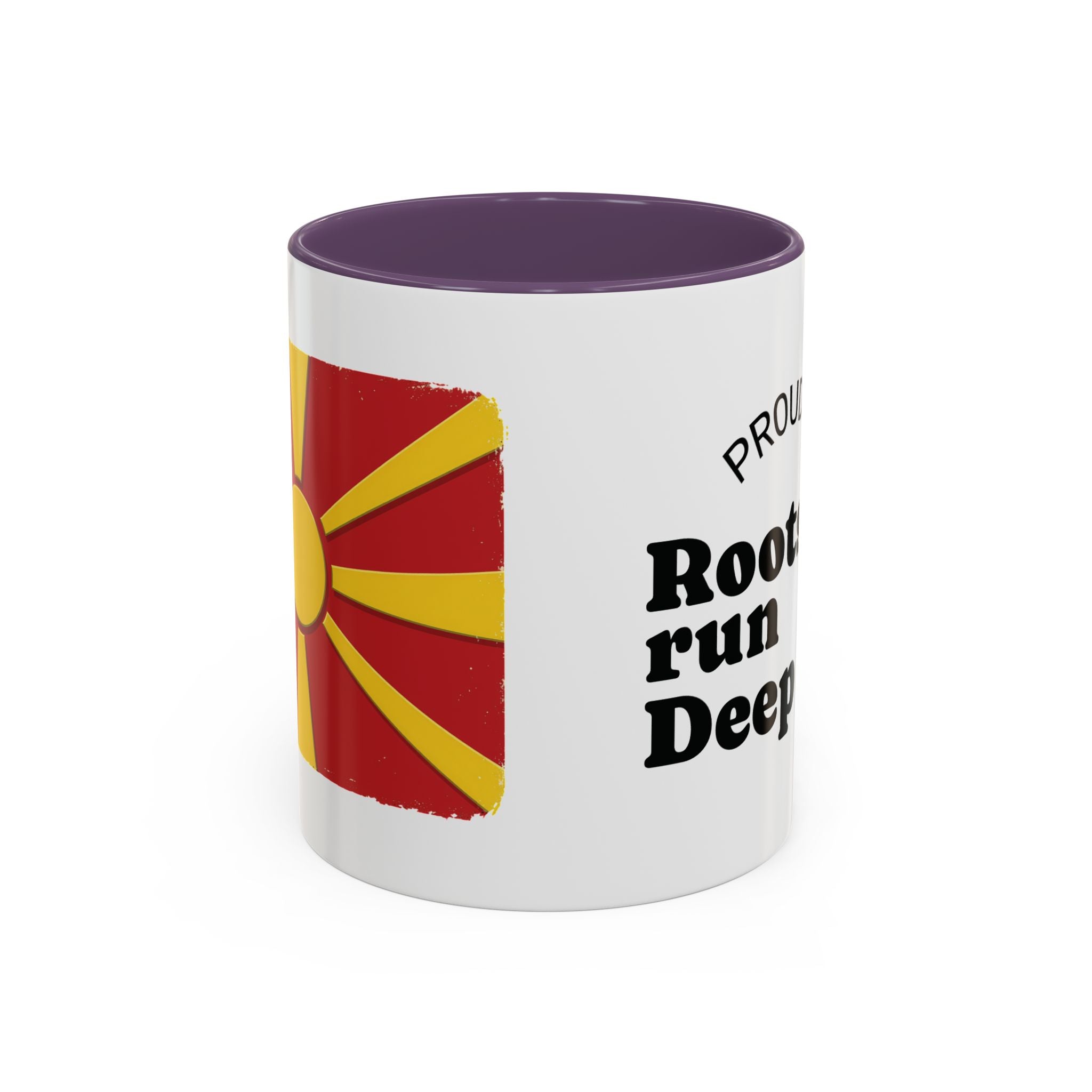 Macedonian Pride Coffee Mug – "Roots Run Deep" Accent Mug