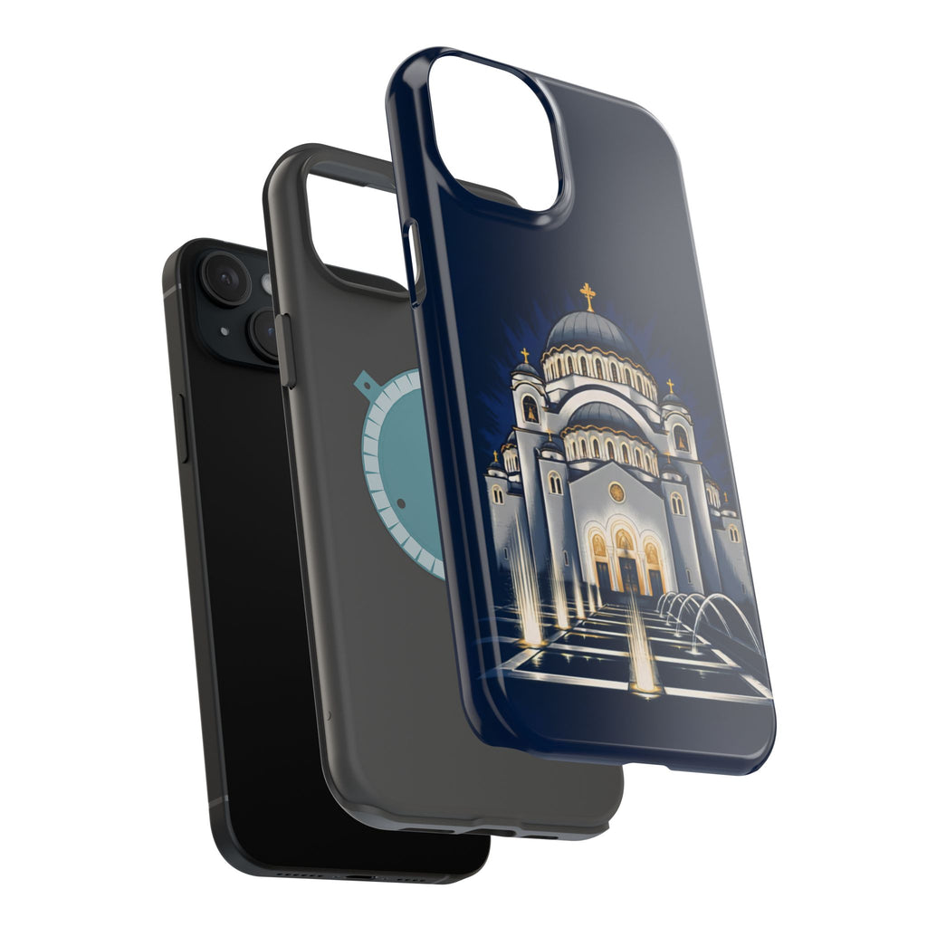 St Sava Cathedral Belgrade Phone Case — Magnetic Impact-Resistant Phone Cover